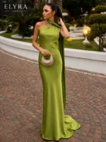 Satin Halter Maxi Dress – Elegant Backless Evening Gown - Image 2