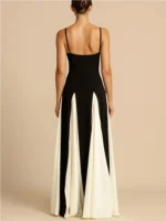 Sweetheart Spaghetti Strap Maxi Dress – Elegant A-Line Evening Gown - Image 2