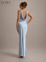 Satin Mermaid Maxi Dress | 7 Stunning Elegant Gowns - Image 3