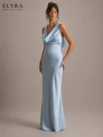 Satin Mermaid Maxi Dress | 7 Stunning Elegant Gowns - Image 5