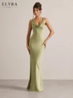 Satin Mermaid Maxi Dress | 7 Stunning Elegant Gowns - Image 7