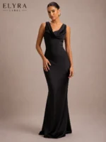 Satin Mermaid Maxi Dress | 7 Stunning Elegant Gowns - Image 8