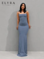 Sleeveless Bodycon Maxi Dress – Elegant Slim Fit Gown - Image 4