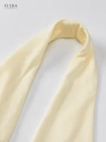 Butter Yellow Halter Maxi Dress | Elegant Evening Gown - Image 4