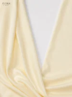 Butter Yellow Halter Maxi Dress | Elegant Evening Gown - Image 5