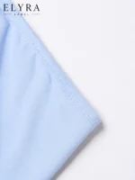 Sky Blue Halter Backless Maxi Dress | Elegant Summer Style - Image 9