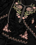 Batool Black Embroidered 2 Piece Suit – 7 Stunning Features - Image 6