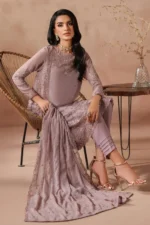 Sequins Embroidered Chiffon Suit – 5 Elegant Features - Image 4