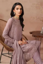 Sequins Embroidered Chiffon Suit – 5 Elegant Features - Image 5