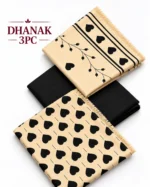 Dhanak Printed 3 Piece Suit – 6 Stunning Colours - Image 10