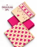 Dhanak Printed 3 Piece Suit – 6 Stunning Colours - Image 11