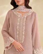 Embroidered Organza Lace Chiffon Suit – 5 Elegant Features - Image 4