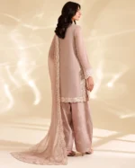 Embroidered Organza Lace Chiffon Suit – 5 Elegant Features - Image 2
