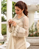 MARIA B Chiffon Suit: 5 Stunning Embroidered Details - Image 4