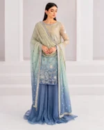 Chiffon Embroidered 3 Piece Suit – 7 Stunning Style Benefits - Image 2