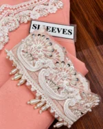 Baroque Embroidered Chiffon Suit – 5 Elegant Style - Image 5