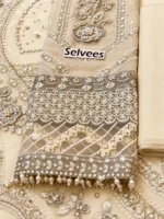 MARIA B Chiffon Suit: 5 Stunning Embroidered Details - Image 8