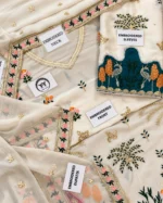 Ethnic Embroidered Silk Kaftaan – 5 Stunning Style Details - Image 5