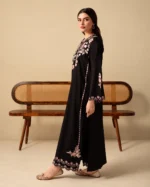 Batool Black Embroidered 2 Piece Suit – 7 Stunning Features - Image 2