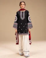 Jazmin Dhanak Embroidered 3 Piece Suit: 5 Stunning - Image 4