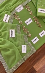 Lulusar Sage Green Crystal Work 3 Piece Outfit: 5 Stunning Details - Image 7