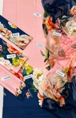 LULUSAR 3 Piece Shamooz Silk Suit – Floral Print - Image 6