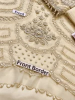 MARIA B Chiffon Suit: 5 Stunning Embroidered Details - Image 7