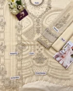 MARIA B Chiffon Suit: 5 Stunning Embroidered Details - Image 5