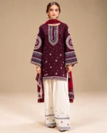 Jazmin Dhanak Embroidered 3 Piece Suit: 5 Stunning - Image 2