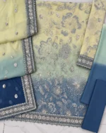 Chiffon Embroidered 3 Piece Suit – 7 Stunning Style Benefits - Image 4