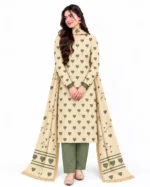 Dhanak Printed 3 Piece Suit – 6 Stunning Colours - Image 7